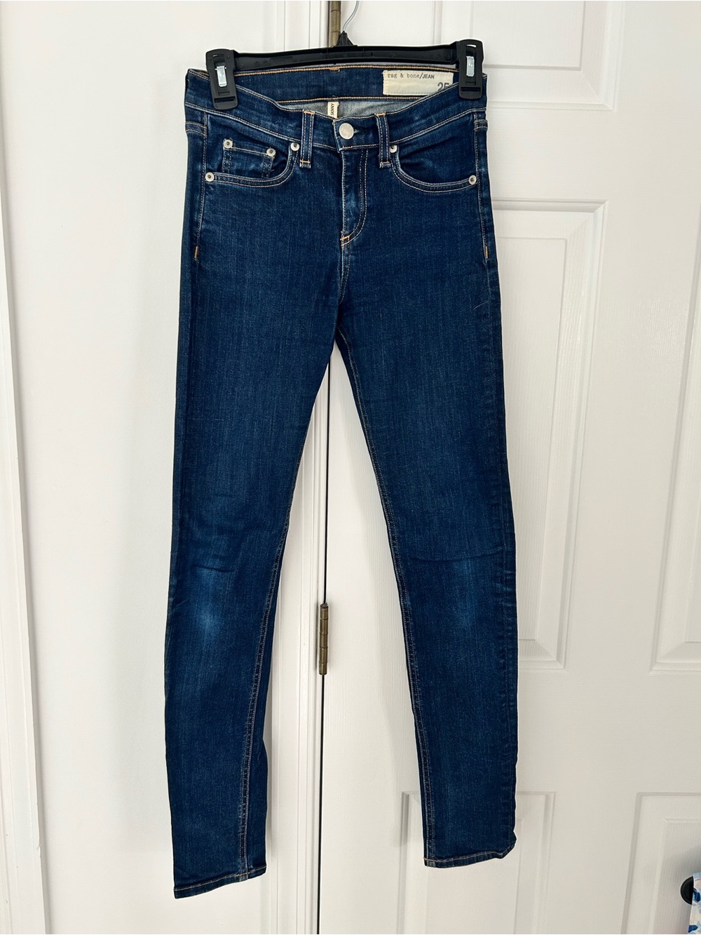 rag & bone Dark Indigo Skinny Jeans